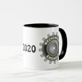 Mug Engin mécanique Gray (Devant droit)
