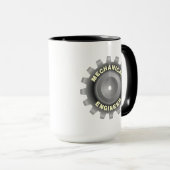 Mug Engin mécanique Gray (Devant droit)