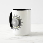 Mug Engin mécanique Gray (Devant gauche)