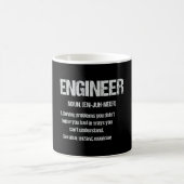 Mug ENGINEER NOUN Funny Engineering Quotes Graduation (Centre)