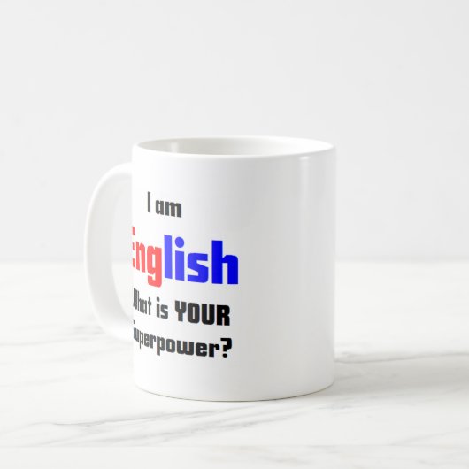 Mug english (Devant gauche)