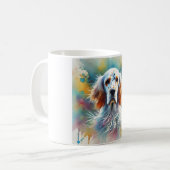 Mug English Setter in Nature 060924AREF147 - Watercolo (Devant gauche)