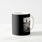 Mug English Springer Spaniel Drapeau Américain 250 Ans (Devant droit)