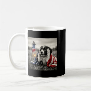 Mug English Springer Spaniel Drapeau Américain 250 Ans