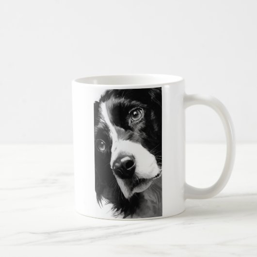 Mug English springer spaniel portrait  (Droite)
