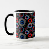 Mug Engrenages colorés (Gauche)