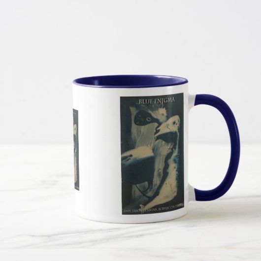 Mug Enigma bleu (Droite)
