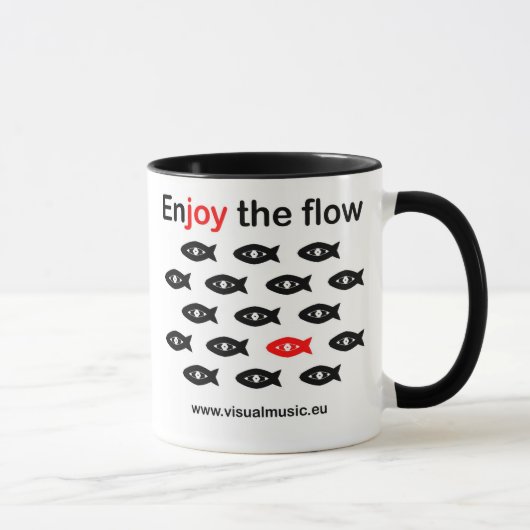 Mug Enjoy écoulement the (Droite)