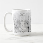 Mug Enjoy Little Things Inspirational Life Quote (Gauche)