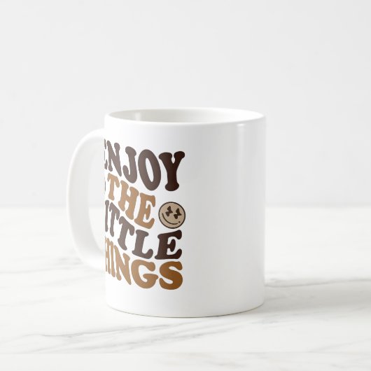 Mug enjoy the little things  (Devant gauche)