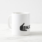 Mug Enjoy the Now • Pure Enjoyment • Enjoy Every Momen (Devant gauche)