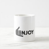 Mug Enjoy the Now • Pure Enjoyment • Enjoy Every Momen (Centre)