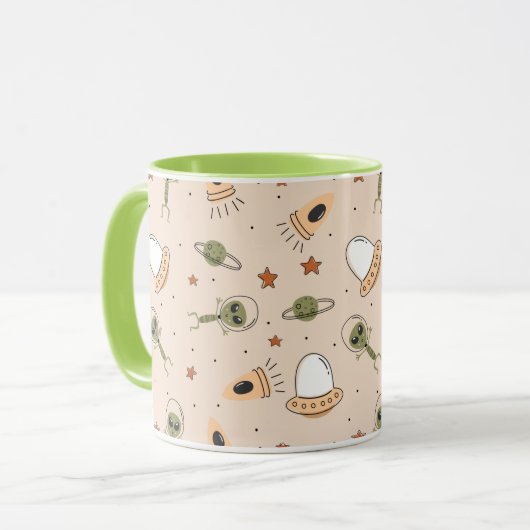 Mug Enlèvement Alien (Devant gauche)