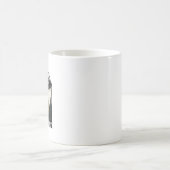 Mug Enlèvement de forêt extraterrestre Gravure vintage (Centre)