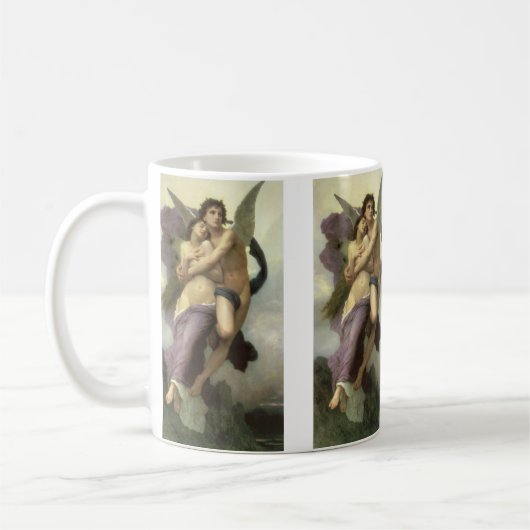 Mug Enlèvement de Psyché par Bouguereau (Gauche)