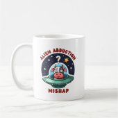Mug Enlèvement extraterrestre raté : vache confuse (Gauche)