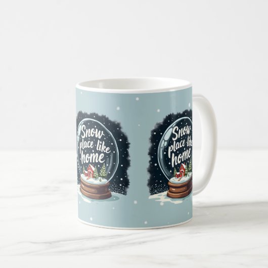 Mug Enneigement comme maison vacances Citation (Devant droit)