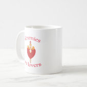 Mug Ennemis pour les amoureux est la trope romantique (Devant gauche)
