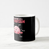 Mug Énoncé De La Blobfish Anatomie De La Blobfish (Devant droit)