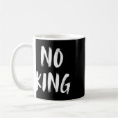 Mug Énoncé Save Our Democracy No Kings In America (Gauche)