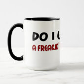 Mug Énonciation drôle de personne de personnes (Gauche)
