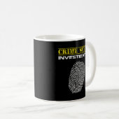 Mug Enquête sur la criminalité Police des empreintes d (Devant droit)