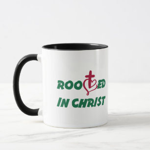 Mug Enraciné dans le Christ. Célébrations chrétiennes