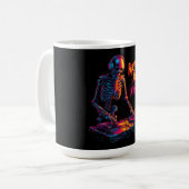 Mug Enregistrements de rotation dynamique de squelette (Devant gauche)