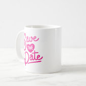 Mug enregistrer la date (Devant gauche)