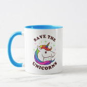 Mug Enregistrer Les Unicornes (Gauche)