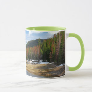 Mug Enroulement le fleuve Colorado avec des montagnes