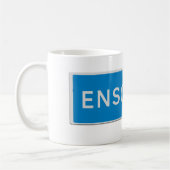 Mug Enschede road sign (Gauche)