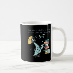 Mug Enseignant 6-7 Combien de nuits par semaine devrie
