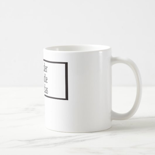 Mug Enseignant allemand (Droite)