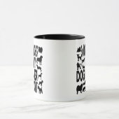 Mug Enseignant Amoureux des chiens de 3e année (Centre)