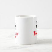 Mug Enseignant anglais par jour Zombie Slayer par nuit (Centre)