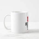 Mug Enseignant Anglais...Travaille Ma Magie (Gauche)
