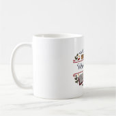 Mug enseignant aquarelle rustique, nom personnalis (Gauche)