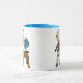 Mug Enseignant Avec Globe (Centre)