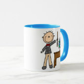 Mug Enseignant Avec Globe (Devant droit)