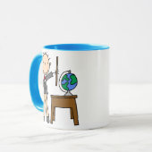 Mug Enseignant Avec Globe (Devant gauche)