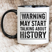 Mug Enseignant, Avertissement Peut Commencer À Parler