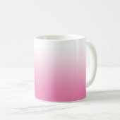 Mug Enseignant blanc et rose (Devant droit)