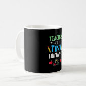 Mug Enseignant Cadeau enseignant minuscules humains (Devant gauche)