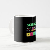 Mug Enseignant Cadeau Sciences Définition de l'enseign (Devant gauche)
