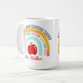 Mug Enseignant certifié par la Commission nationale su (Devant gauche)