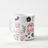 Mug enseignant change le monde (Devant gauche)