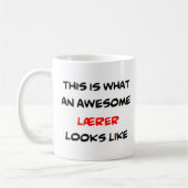 Mug enseignant danois laerer, génial (Gauche)