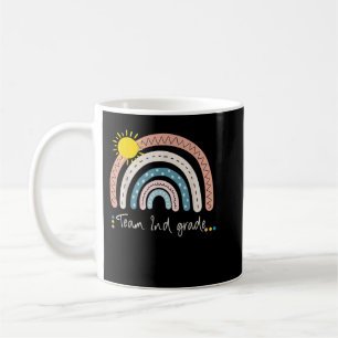 Mug Enseignant de 2e année de l'équipe Pré-K Équipe Ar