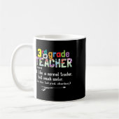 Mug Enseignant de 3e année Retour à l'école Cadeau de (Gauche)